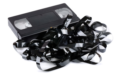 Tangled video tape